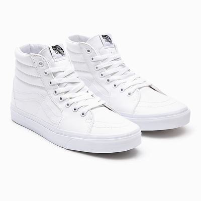 Tenis Botas Vans Sk8 Hi Mujer Blancas 40.5 En Oferta Vans Colombia