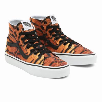 Tenis Botas Vans Sk8-Hi Tapered Mujer Naranjas | BZK293857