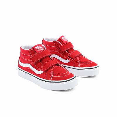 Tenis Botas Vans Sk8-Mid Reissue V (4-8 years) Niños Rojas | WAC809632