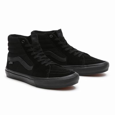 Tenis Botas Vans Skate Sk8-Hi Hombre Negras | JXL671820