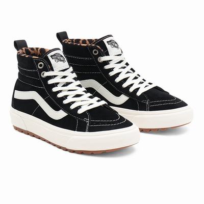 Tenis Botas Vans Suede Sk8-Hi MTE-1 Mujer Negras | JWG736912