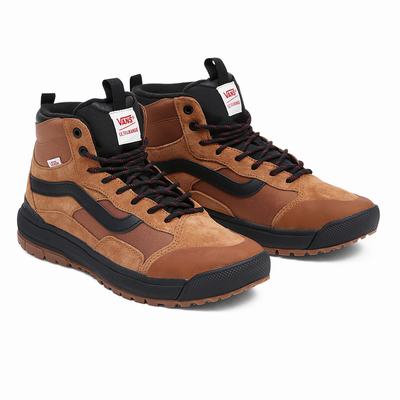 Tenis Botas Vans UltraRange EXO Hi MTE-1 Hombre Marrones/Naranjas | UAK120659