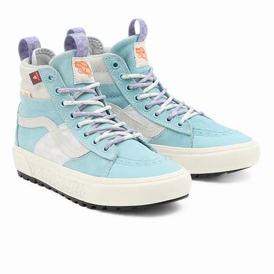 Tenis Botas Vans X Napapijri Sk8-Hi MTE-2 Mujer Azules | FTC642987