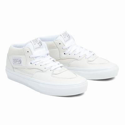 Tenis Skate Vans Half Cab Hombre Blancas | MGN965470