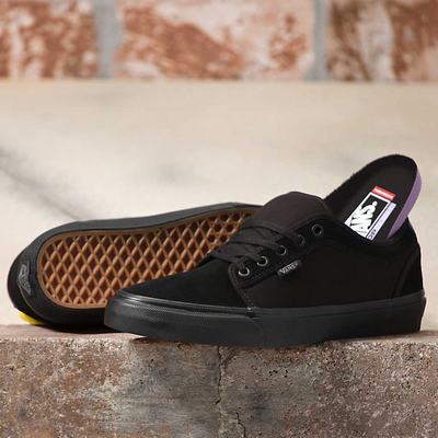 Tenis Skate Vans Skate Chukka Hombre Negras | CFG609187