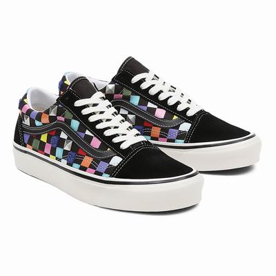 Tenis Vans Anaheim Factory Old Skool 36 DX Mujer Negras/Multicolor | LYP627518