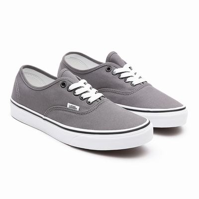 Tenis Vans Authentic Hombre Gris | QDI407156