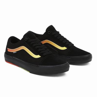 Tenis Vans BMX Old Skool Hombre Negras/Naranjas | CAS758391