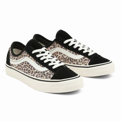 Tenis Vans Cheetah Estilo 36 Decon Sf Mujer Negras/Marrones | VUN568013