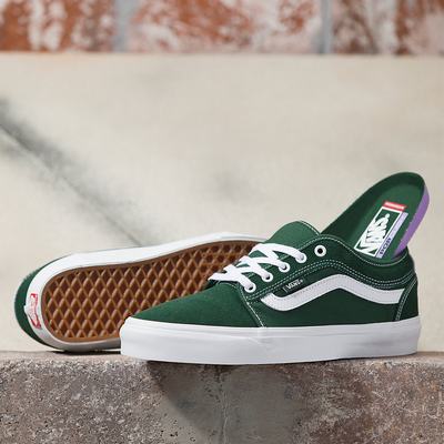 Tenis Vans Chukka Low Sidestripe Hombre Verde | HTZ426789