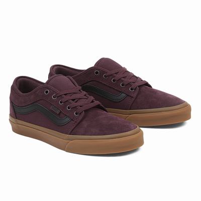 Tenis Vans Chukka Low Sidestripe Hombre Rojas | MFA045819