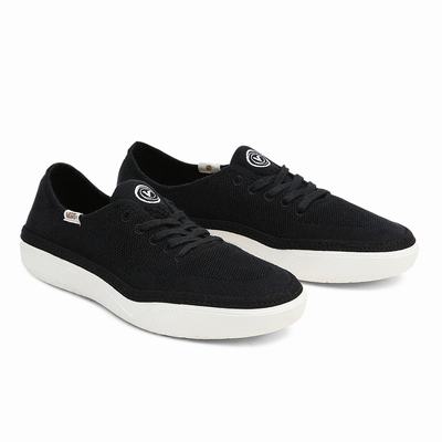 Tenis Vans Circle Vee Mujer Negras | CES106473