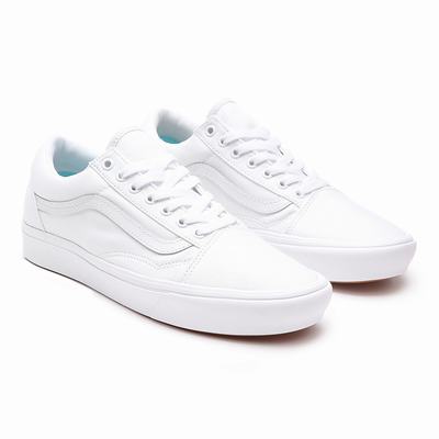 Tenis Vans Classic ComfyCush Old Skool Hombre Blancas | KVX840725