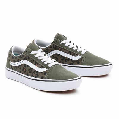 Tenis Vans ComfyCush Old Skool Mujer Verde | KQM680517