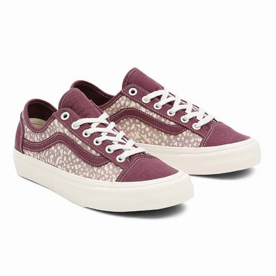 Tenis Vans Eco Theory Estilo 36 Decon Sf Hombre Rojas | GZV890526