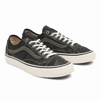 Tenis Vans Eco Theory Estilo 36 Decon Sf Mujer Negras | NUK108953