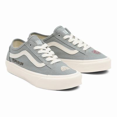 Tenis Vans Eco Theory Old Skool Tapered Mujer Verde | UOP215834