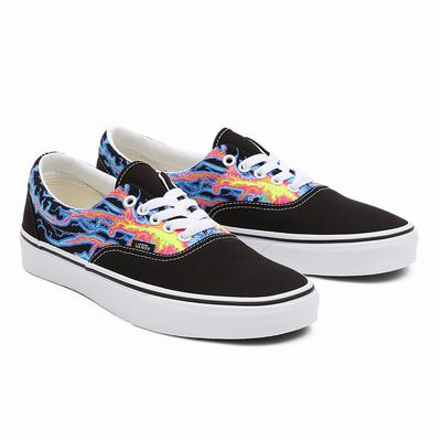 Tenis Vans Electric Flame Era Hombre Negras/Multicolor | TZU370864