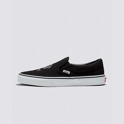 Tenis Vans Love You To Death Classic Slip-On Hombre Negras/Blancas | PCV982576