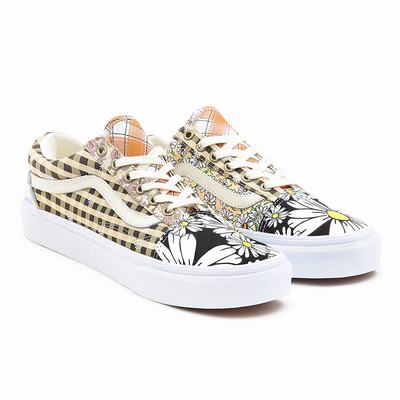 Tenis Vans Meadow Patchwork Old Skool Mujer Multicolor/Blancas | WJF738521