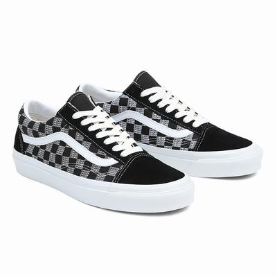 Tenis Vans Old Skool 36 DX Mujer Negras/Gris | EXU467985