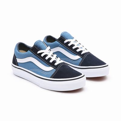 Tenis Vans Old Skool (4-8 years) Niños Azul Marino | OPK035748