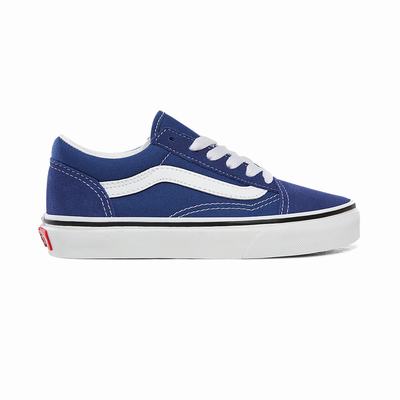 Tenis Vans Old Skool (4-8 years) Niños Azules | YPR839146