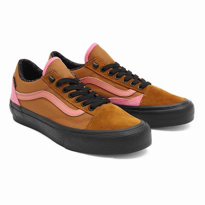 Tenis Vans Old Skool Gore-Tex Hombre Marrones | THI328964