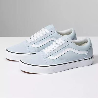 Tenis Vans Old Skool Hombre Azules/Blancas | GQV834560