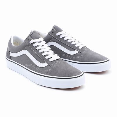 Tenis Vans Old Skool Hombre Gris | ADX725968