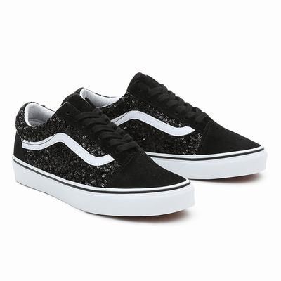 Tenis Vans Old Skool Mujer Negras | EAZ207561