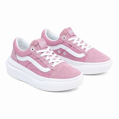 Tenis Vans Old Skool Overt CC Mujer Rosas | NAW089235