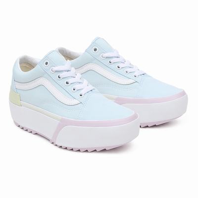 Tenis Vans Pastel Old Skool Stacked Mujer Multicolor/Rosas | BGC057283