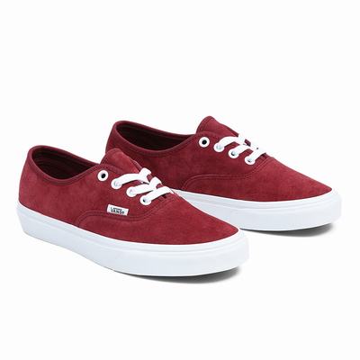 Tenis Vans Pig Suede Authentic Hombre Rojas | JAH062385