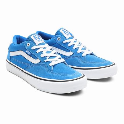 Tenis Vans Rowan Pro Hombre Azules | NUD721869