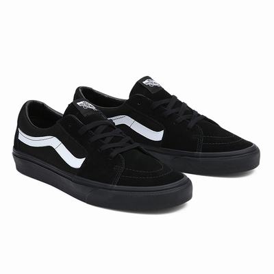 Tenis Vans Sk8 Low Skate Canvas Hombre Negras En Oferta Vans