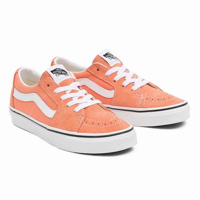 Tenis Vans Sk8-Low Mujer Naranjas | JTW451670