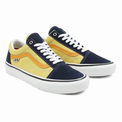 Tenis Vans Skate Old Skool Hombre Azules | WJS769218