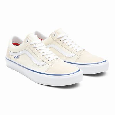 Tenis Vans Skate Old Skool Hombre Blancas | SHC653914