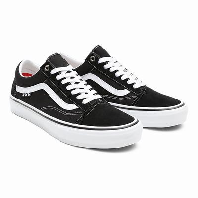 Tenis Vans Skate Old Skool Mujer Negras | RVA072365