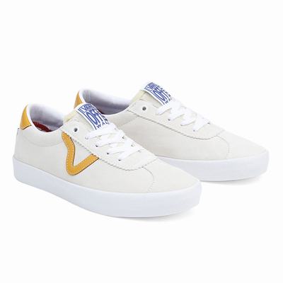 Tenis Vans Skate Sport Hombre Blancas | IEQ657213