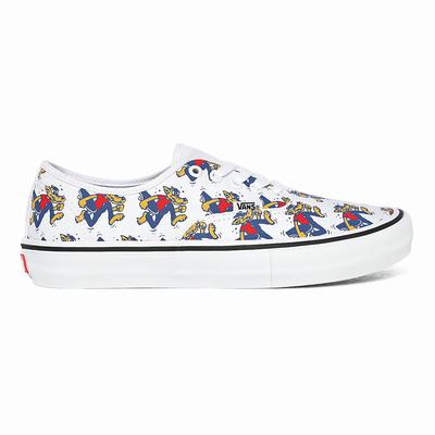 Tenis Vans Skate Wolf Authentic Pro Hombre Blancas | WIV506987