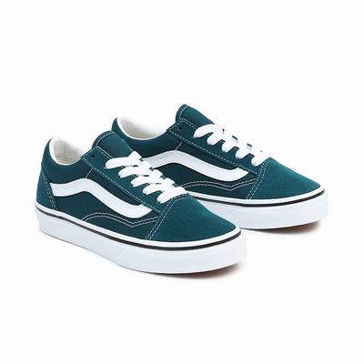 Tenis Vans Skool (8-14 years) Niños Verde | PCQ972158