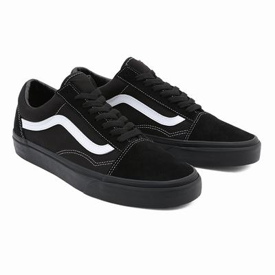 Tenis Vans Suede/Canvas Old Skool Hombre Negras | HFP842509