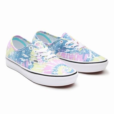 Tenis Vans Tie Dye ComfyCush Authentic Mujer Multicolor | VHY784635