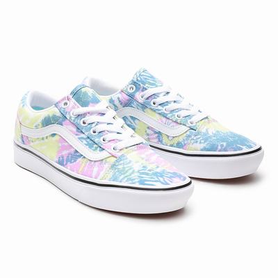 Tenis Vans Tie Dye ComfyCush Old Skool Mujer Multicolor | POJ601529