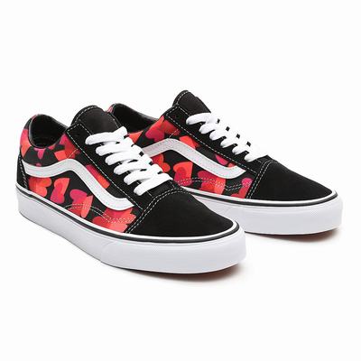 Tenis Vans Valentines Hearts Old Skool Hombre Negras | LNR530498