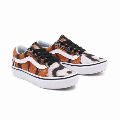 Tenis Vans x Project CAT ComfyCush Old Skool (4-8 years) Niños Multicolor | YLO234597