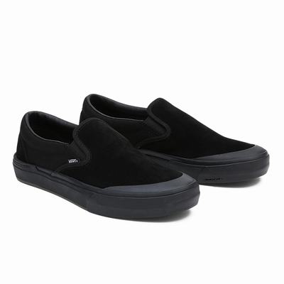 Zapatos Slip On Vans BMX Mujer Negras | WYA497215