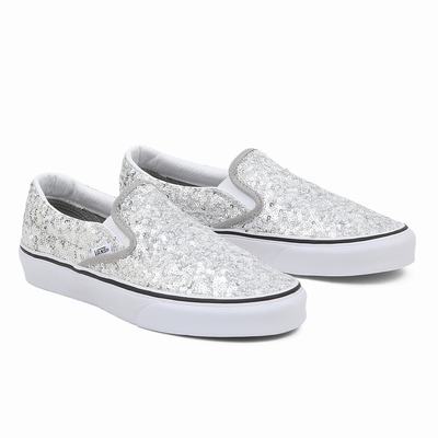 Zapatos Slip On Vans Classic Hombre Gris | OHJ563190